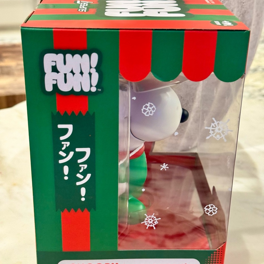 FunFun Peanuts Snoopy Candy Cane Pajamas (one pack) - Picture 3 of 7